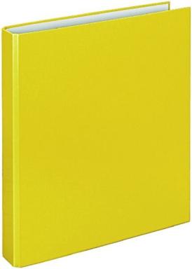 Ringordner Basic A4 4-Ring gelb 