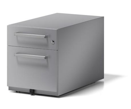 Image Rollcontainer_Note_mitGriff_silber_1_Universalschublade_img3_4388030.jpg Image