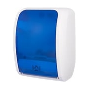 Rollenhandtuchspender "Cosmos 4200" Sensor | blau/weiß Sensormodus oder Automodus, abschließbar, ohne Netzteil