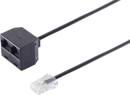 S-CONN S/CONN maximum connectivity Adapter Modular Verbinder-Western-Stecker 6/