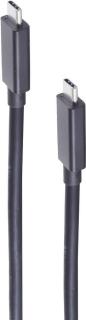 S-CONN shiverpeaks ®-BASIC-S--USB-C Verbindungskabel--USB Kabel Typ-C Stecker a