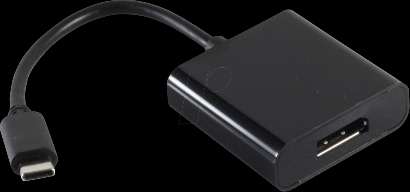 S-CONN shiverpeaks BS14-05002 Videokabel-Adapter USB Typ-C DisplayPort Schwarz 