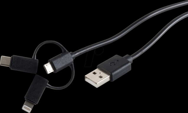 S-CONN shiverpeaks BS14-15025 USB Kabel 1 m 2.0 USB A Micro-USB B Schwarz (BS14