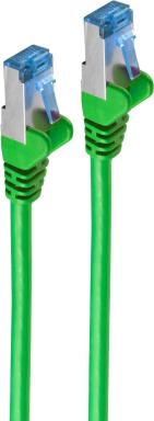 S-CONN shiverpeaks Patchkabel cat6A S/FTP PIMF grün 0,5m