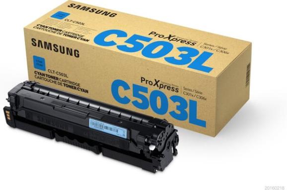 SAMSUNG CLT C503L Cyan Tonerpatrone (SU014A)