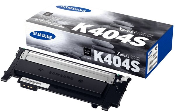 SAMSUNG CLT K404S Schwarz Tonerpatrone (SU100A)