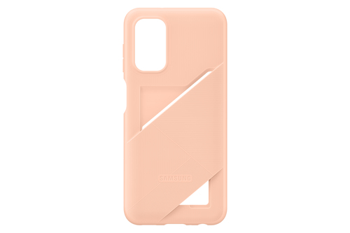 SAMSUNG Card Slot Cover Backcover Samsung Galaxy A13 Pfirsich