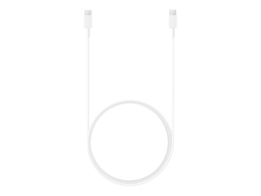SAMSUNG EP-DX310JWEG USB-Kabel USB-C zu USB-C, 1.8m, weiß