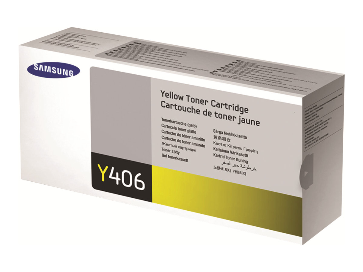 SAMSUNG Toner CLT-Y406S - Yellow - Kapazität: 1.000 Seiten (CLT-Y406S/ELS)