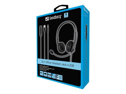 Image SANDBERG_2in1_Office_Headset_JackUSB_img5_4121260.jpg Image
