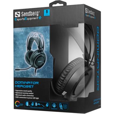 Image SANDBERG_Dominator_Headset_img3_4953074.jpg Image