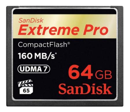 SANDISK 64GB CF Extreme Pro 160MB/s