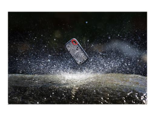 SANDISK Extreme Portable - Solid-State-Disk - 1 TB - extern (tragbar) - USB 3.1