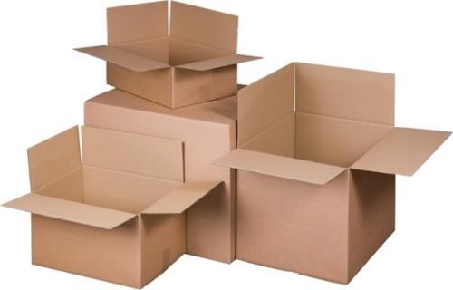 Verpackungs- und Versandkarton A3+, 1-wellig, braun, wiederverschließb.