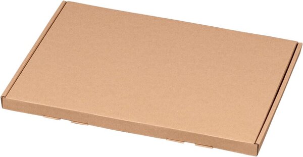 Großbriefkarton A4, portooptimiert, braun, Aussenmaß: 350 x 250 x 20 mm
