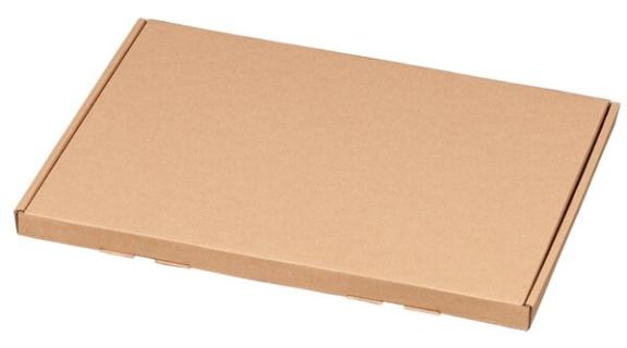 Großbriefkarton A5, portooptimiert, braun, Innenmaß: 215 x 155 x 15 mm