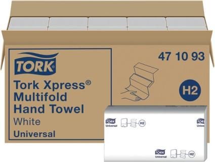 TORK Papierhandtücher Xpress® H2 Universal Interfold-Falzung 1-lagig 5.000 Tücher