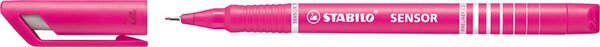 Tintenfeinschreiber sensor fine pink, mit gefederter Spitze