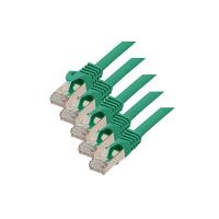 SCONN TP-Patchkabel S/FTP PIMF Rohkabel Cat.7 (VE5) grün 3,0m