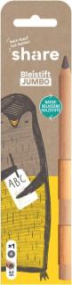 Bleistift Jumbo B 1er-Blister, share 1er-Blister, dunkelgrau