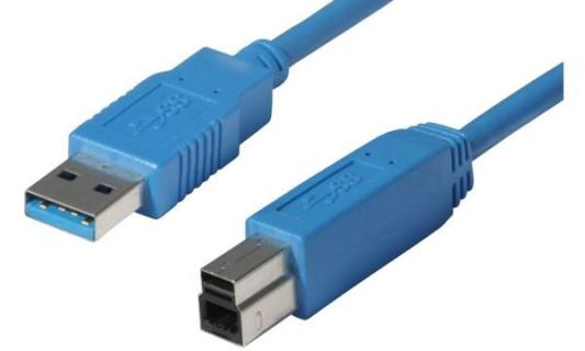 SHIVERPEAKS 3 m USB 3.0 - 3.0 (3.1 Gen 1) - USB A - USB B - Männlich/männlich -
