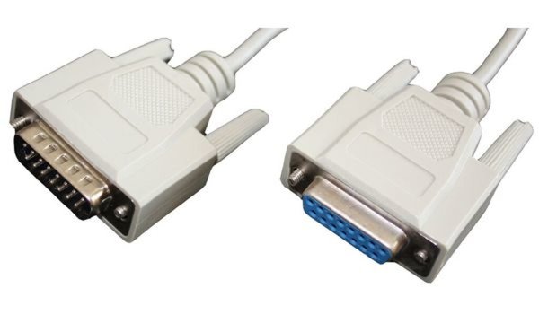 SHIVERPEAKS BAISC-S 15 Pol Sub-D Kabel, Stecker - Kupplung 5,0 m, 15 Pol Sub-D 