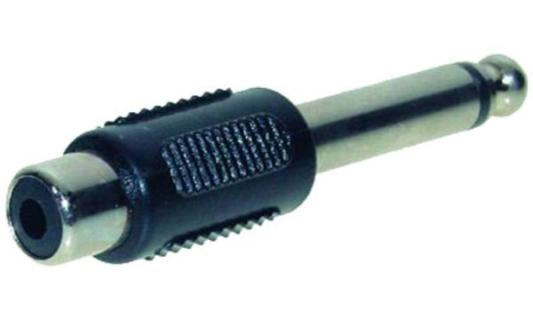 SHIVERPEAKS BASIC-S Audioadapter 6,3 mm Klinkenstecker - Cinchkupplung, mono, i