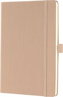 sigel Notizbuch Conceptum, DIN A5, kariert, beige