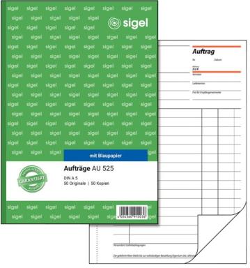 SIGEL AU525 Geschäftsformular (AU525)