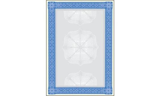 SIGEL Design Paper Securities blue - Motiv-Papier - Securities Blue - A4 (210 x