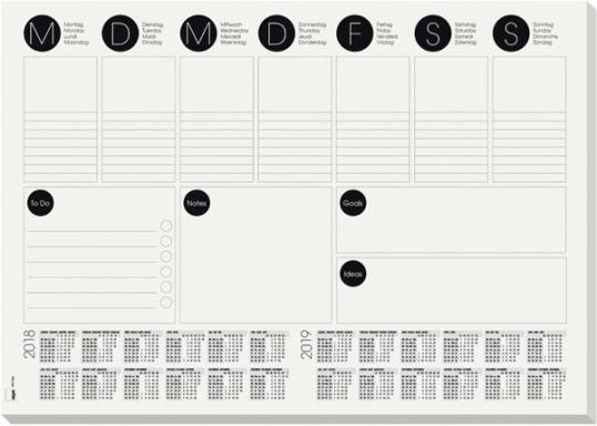 Image SIGEL_HO506_Schreibunterlage_Wochenplan_SchwarzWei_img0_4280762.jpg Image