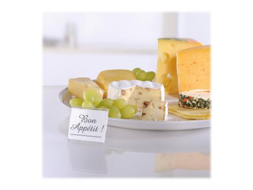 SIGEL Info--Preisaufsteller, Acryl, DIN A9 quer, schräg Tischaufsteller glaskla