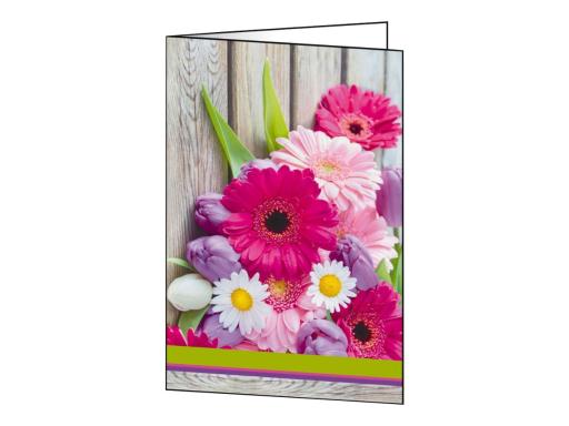 SIGEL Motif Card Coloful - Grußkarten + Umschläge, glänzend - 170 x 230 mm - 22