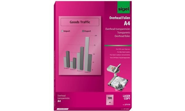 Image SIGEL_Schwarz-Wei-Laserdrucker--Kopier-Folie_img1_3798484.jpg Image