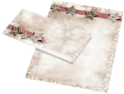 SIGEL Weihnachts-Motiv-Papier "Winter Charlet", A4, 90 g/qm Feinpapier, für Ink