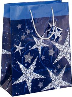 5 SIGEL Geschenktaschen Shining Star Motiv 26,0 x 33,0 cm