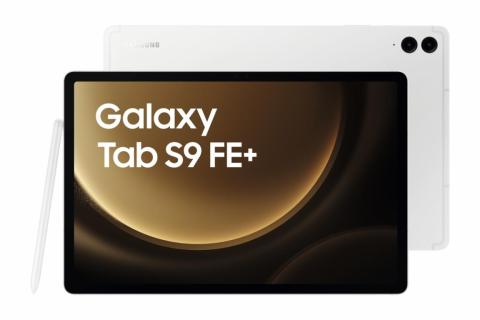 SAMSUNG Galaxy Tab S9 FE+ WiFi Tablet 31,5 cm (12,4 Zoll) 128 GB silber