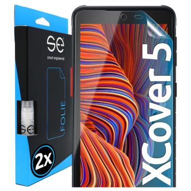 SMART ENGINEERED 2x3D Screen Protector for Samsung Galaxy Xcover 5 transparent 