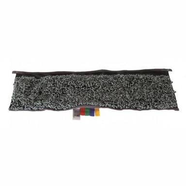 SOLUFLEX-Wischtuch, Nasswischtuch mit Führungsnaht | grau mit Farbcodierung<br>54 x 18 cm, passend zu 62230