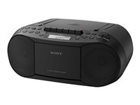 SONY CFD-S70B Boombox CD Kassette Radio schwarz