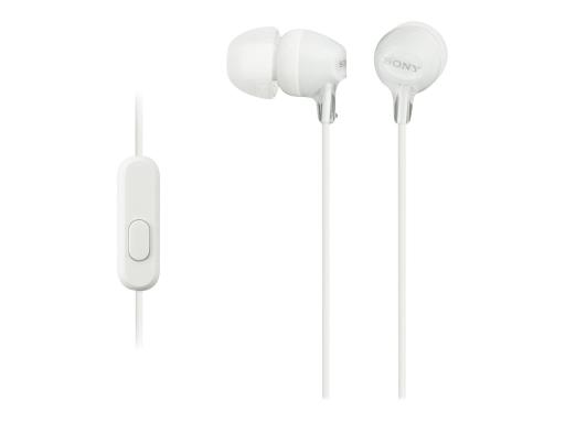 SONY MDR-EX15APW In-Ohr-Kopfhörer, weiss