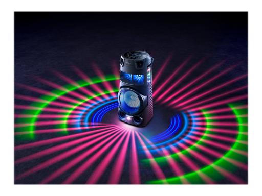 SONY Partybox MHC-V73D bk | MHCV73D.CEL SONY Partybox MHC-V73D bk | MHCV73D.CEL