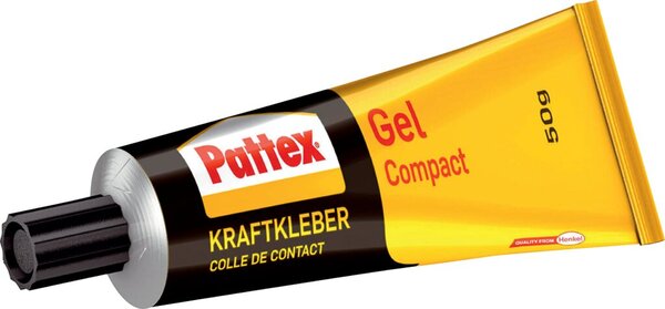 Pattex Kraftkleber Gel Compact, lösemittelhaltig, 50 g Tube