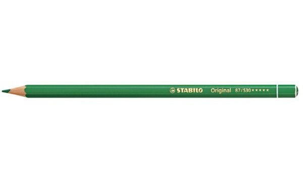 STABILO Buntstift Original, sechsec kig, titanweiß (5650265)