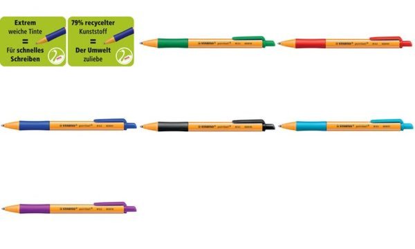 STABILO Druckkugelschreiber pointba ll, lila (5650334)