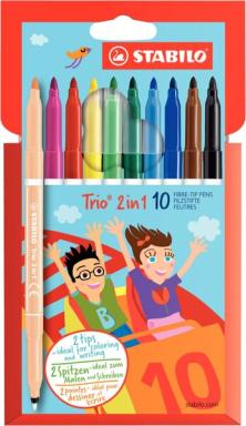 Image STABILO_FasermalerFineliner_Trio_2in1_Kinder_img1_3844895.jpg Image