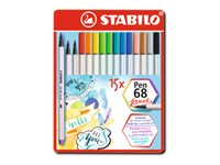 Image STABILO_Pinselstift_Pen_68_brush_15er_Metall-Etui_img5_4075548.jpg Image