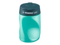 STABILO Spitzdose EASYsharpener, für Linkshänder, petrol für 3 verschiedene Min