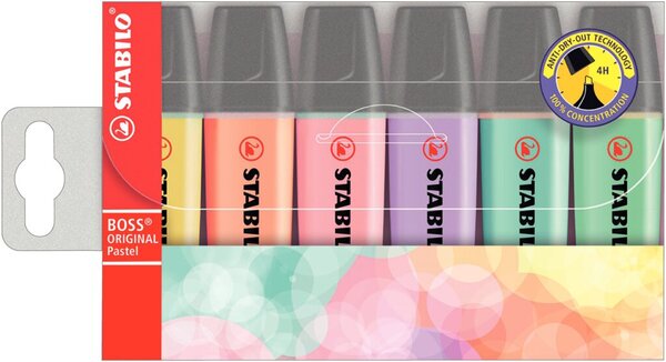 Image STABILO_Textmarker_BOSS_ORIGINAL_6_StPack_img2_4290991.jpg Image