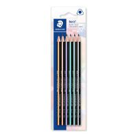 STAEDTLER Bleistift Noris pastel, Härtegrad: HB, 6er Blister Minenstärke: 2,0 m